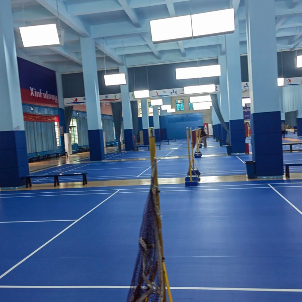 Badminton Logo - Beable Professional PVC Badminton Court Mat