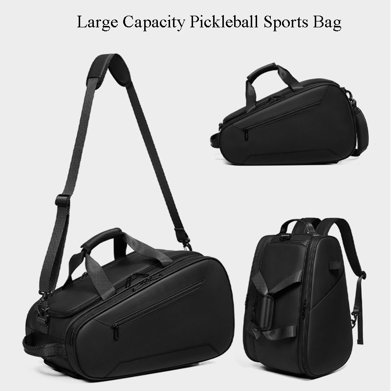 Badminton Fun - Tennis Bag, Large Capacity, Lightweight, Multifunctional