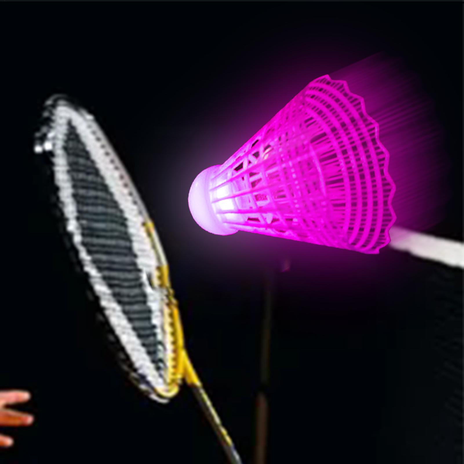 Led Badminton 3-Piece Glow-in- - Badminton Nylon Shuttlecock recension och pris