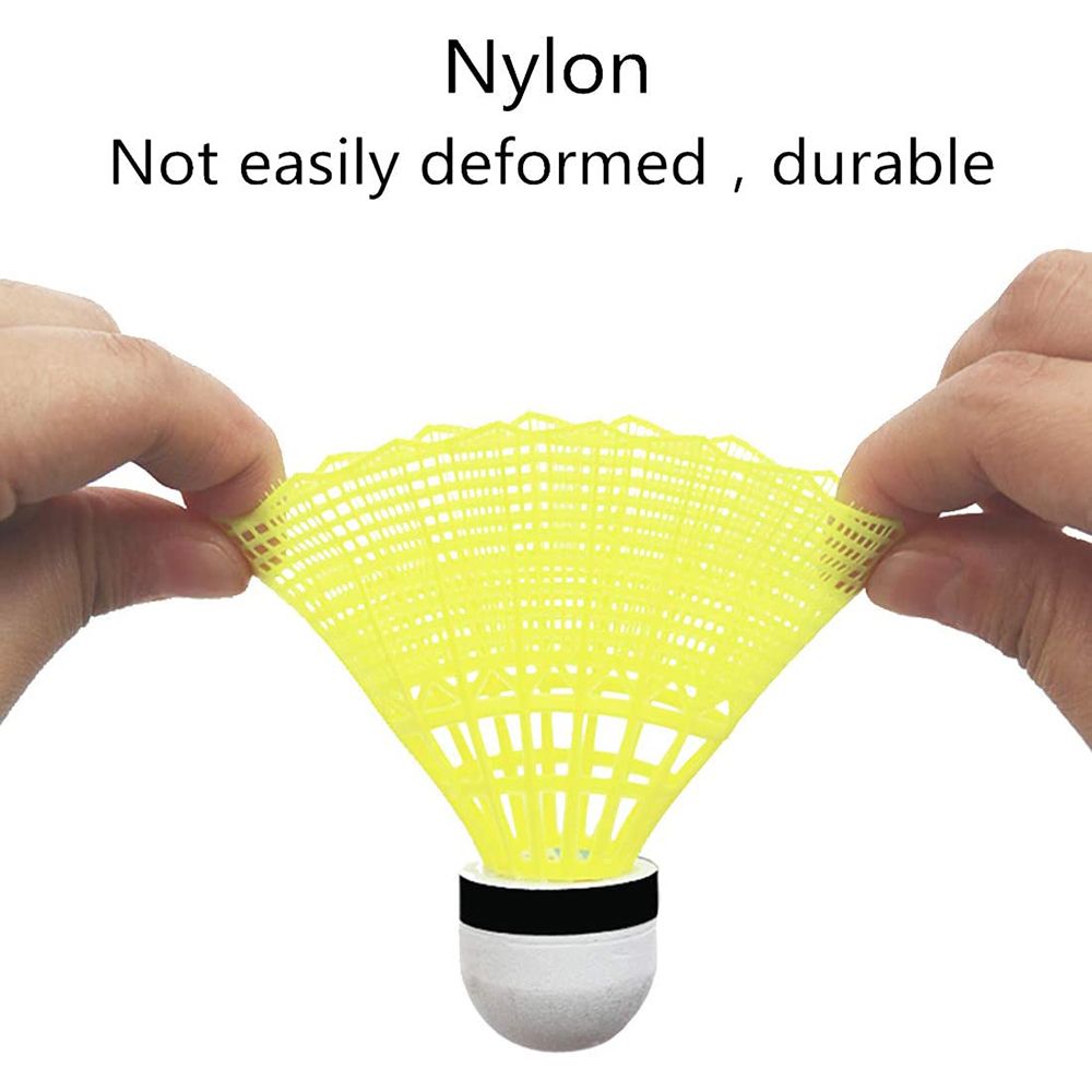 6/12PCS Green Badminton Balls  - Badminton Nylon Shuttlecock recension och pris