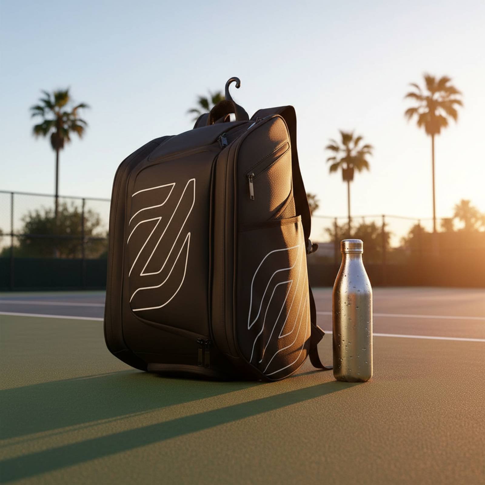 Pickleball Backpack Side Pocke - Badminton Fun recension och pris