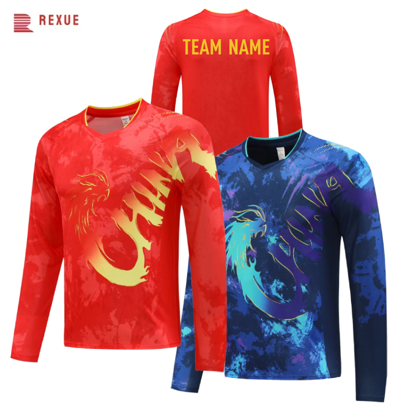 China Dragon Long Sleeve Table - Badminton Logo recension och pris