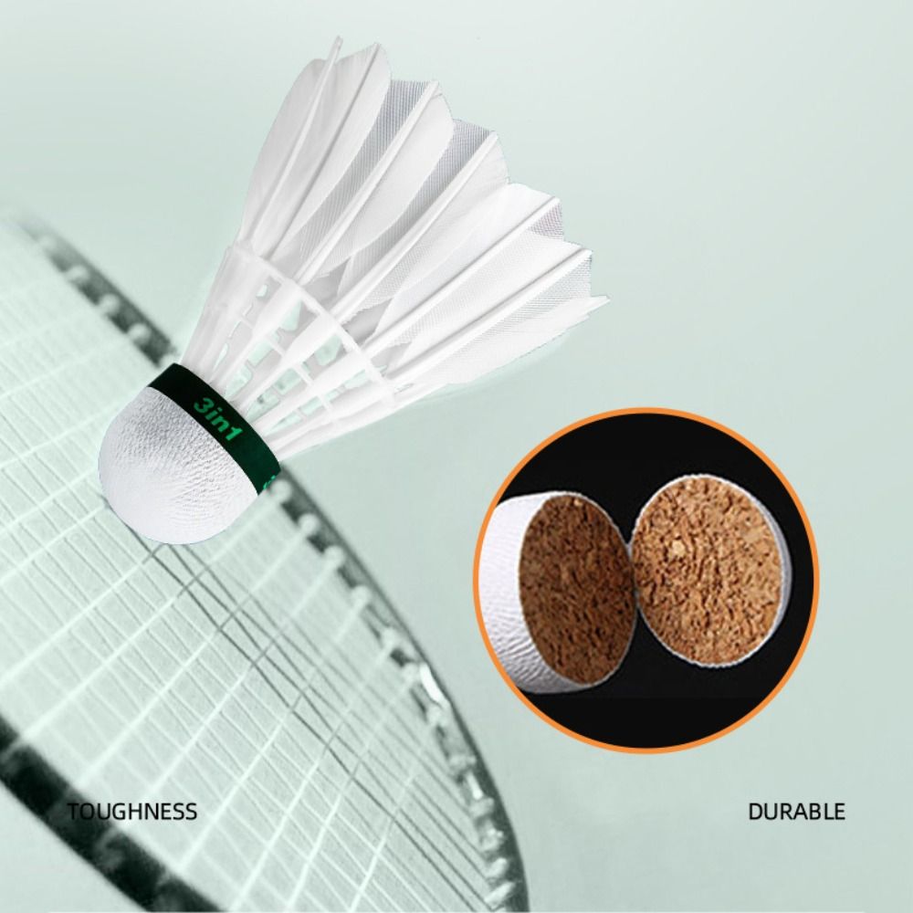 3/6/12Pcs New White Badminton  - Badminton Victor recension och pris