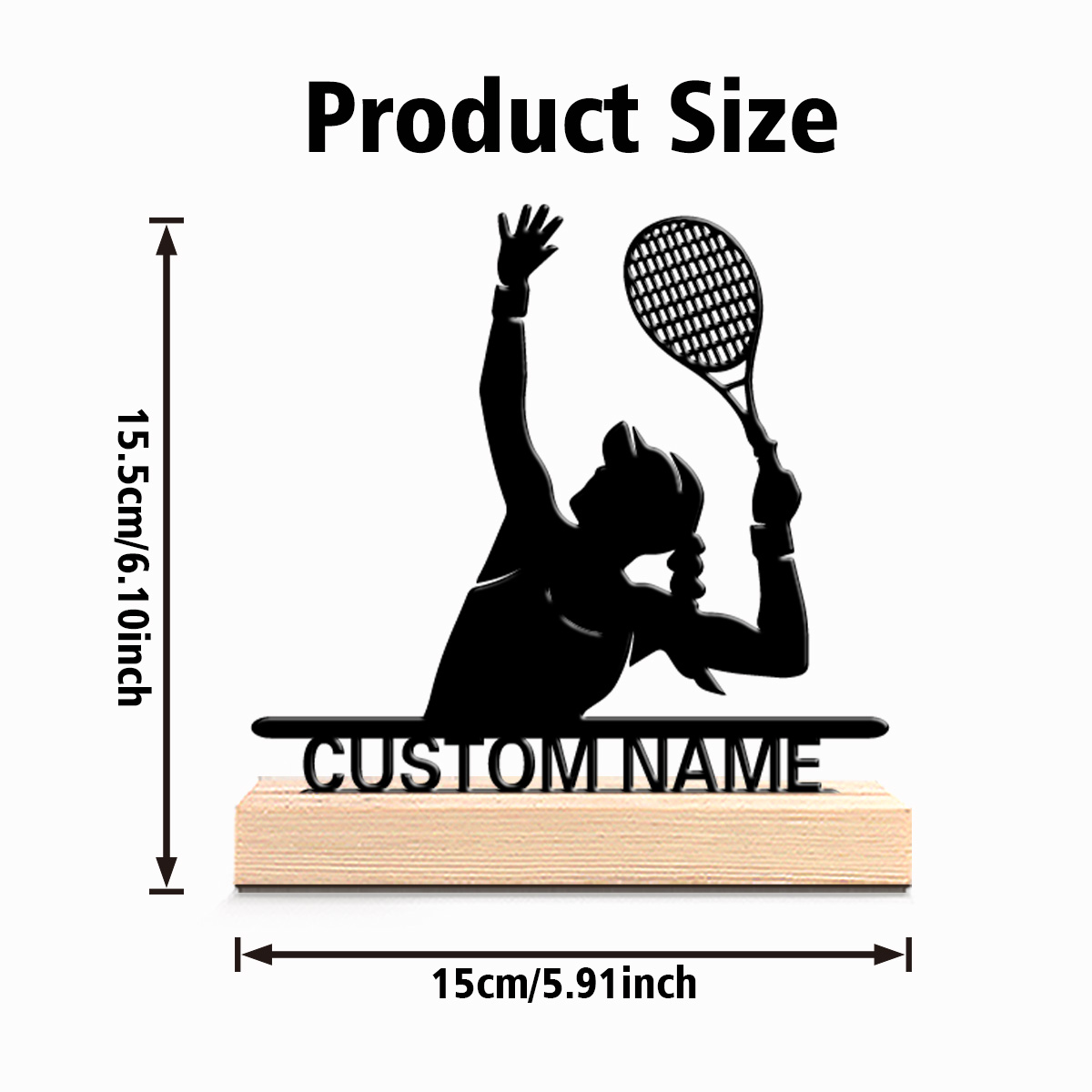 1pc Fun Personalized Custom Ba - Badminton Fun recension och pris