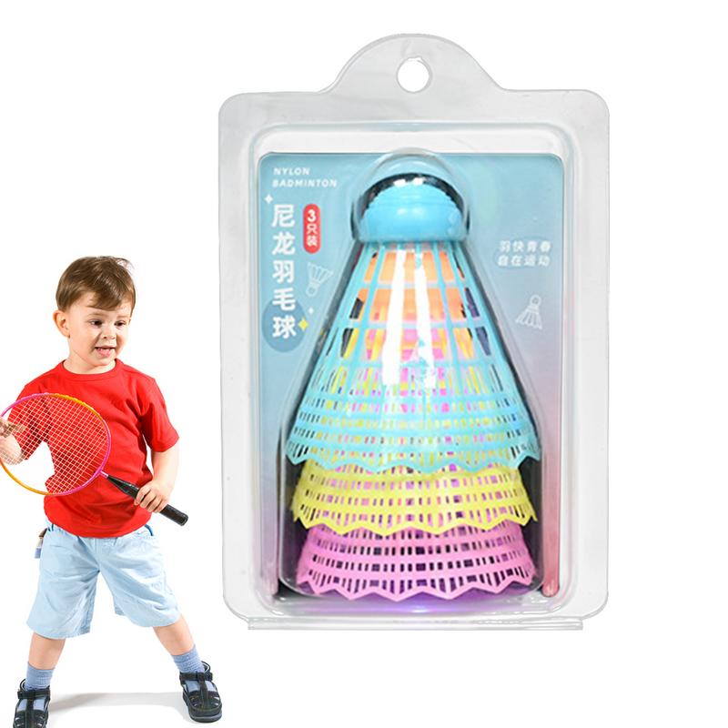 3pcs LED Badminton LuminousBad - Badminton Nylon Shuttlecock recension och pris